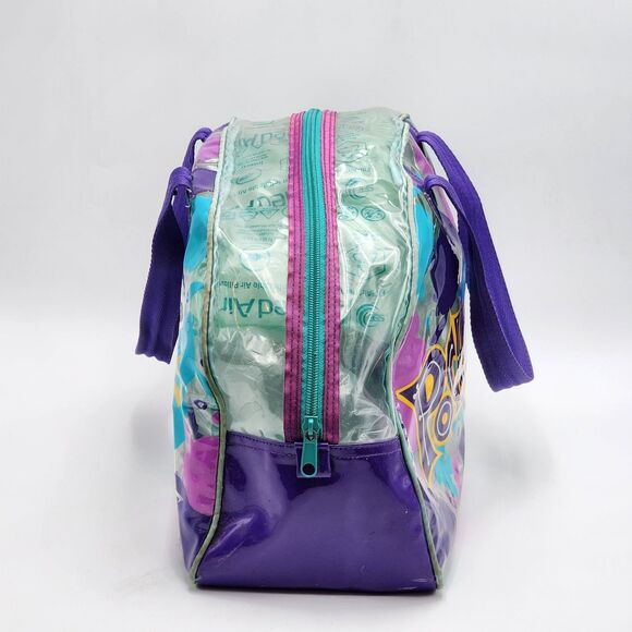 Sanrio Vintage 1996 Pochacco Transparent Beach Duffle Weekender Bag RARE HTF - Picture 4 of 16